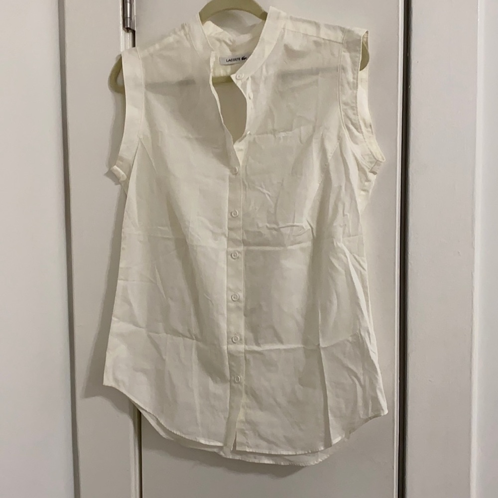 Lacoste button down tunic